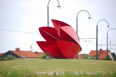 Tulip Sculpture  - Landskrona,  Sweden