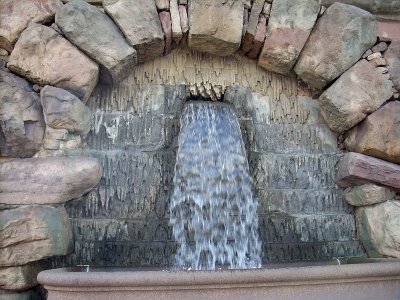 Fountain  installed outside  AntikMuseum