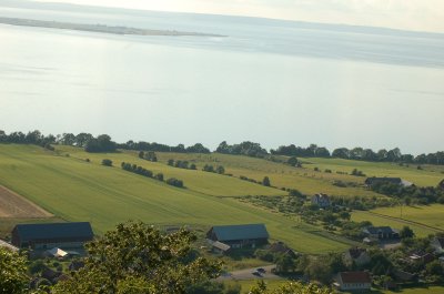 Landscape  below ruins