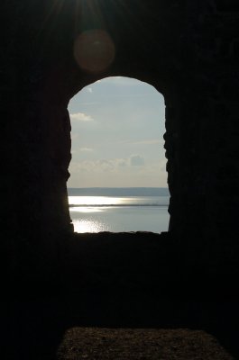 View  of Lake Vttern from window