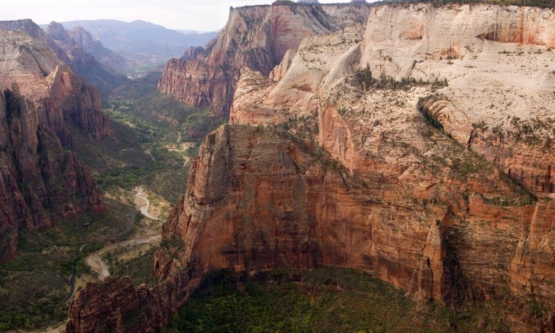 Angels Landing from Observation Point