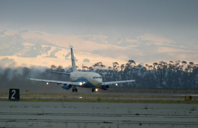 Flaps 5 runway 26 take-off roll!