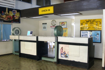 Philippine Airlines (PAL) check-in counter