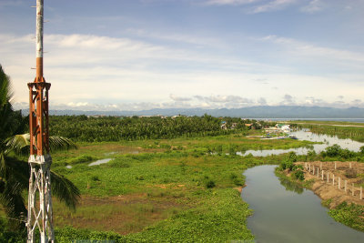 Barangay Minaog mangroves and Dipolog City 'skyline'.
