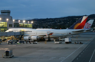 Parked at Int'l Terminal gate A4