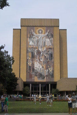 Hesburgh Memorial Library - Notre Dame