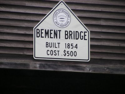 Bement covered bridge No.14, NH