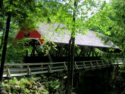 Frankonia notch or flume covered bridge No.39, NH