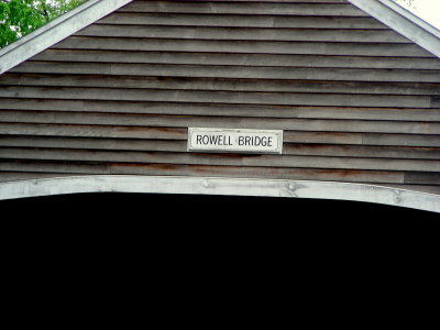 Rowell covered bridge No.9, NH