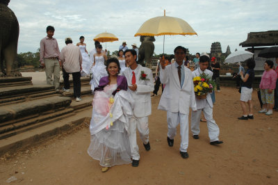 Wedding at Angkor