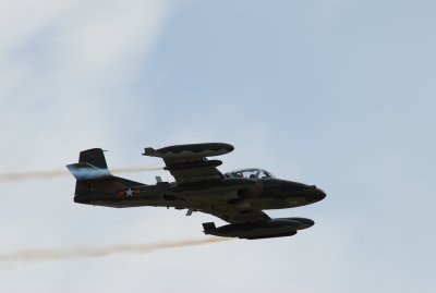 A-37b fly past