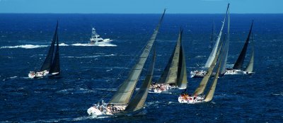 Sailing for Hobart