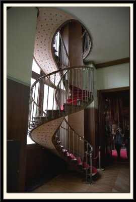 Delightful Single Helix Staircase