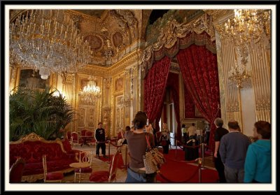 Grand Salon with Tourists