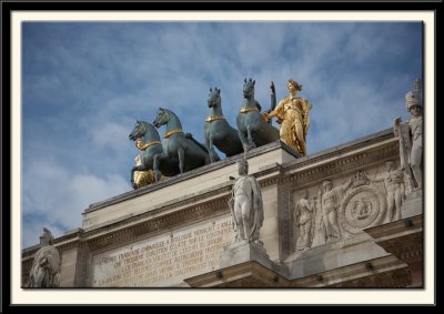 Arc de Triomphe du Carrousel (detail)