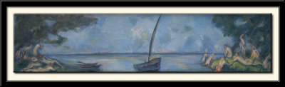 La Barque et les baigneurs, 1890