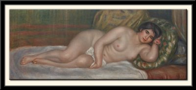 Femme nue couchee Gabrielle, 1906-07