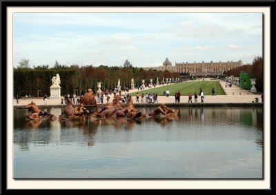 The Chateau from The Fountain of Apollo