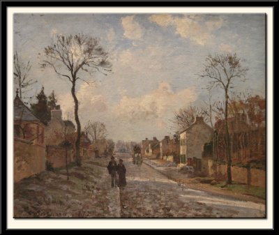 La route de Louveciennes, 1872