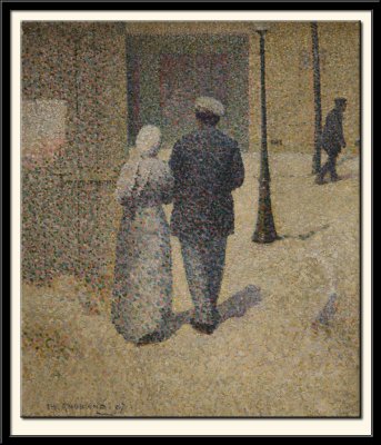 Couple dans la rue, 1887