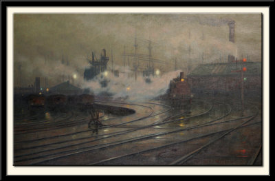 Les docks de Cardiff, 1894