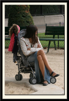 Woman in a Pushchair