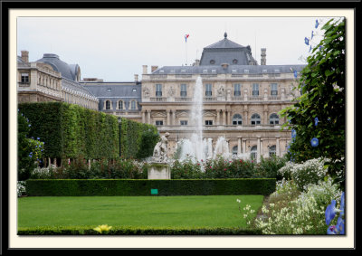 Fountain and The Palais Royal