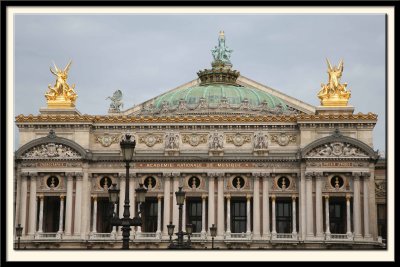 Paris : l'Opera Garnier