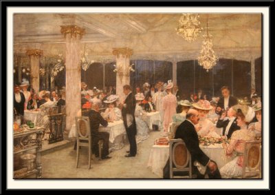 Armenonville le soir du Grand-Prix, 1905