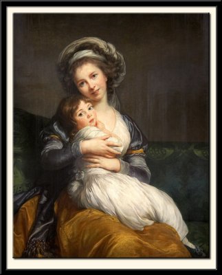 Madame Vigee-Le-Brun et sa fille, 1786