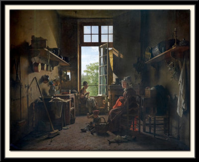 L'interieur d'une cuisine, 1815