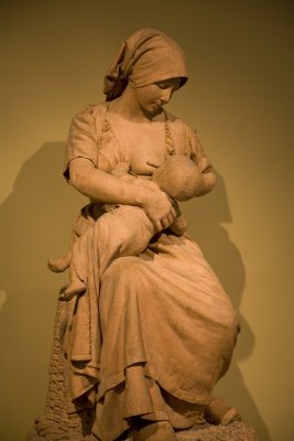 Peasant Woman Nursing a Baby, 1873