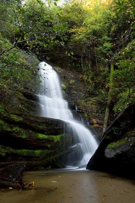 waterfall on Wright Creek