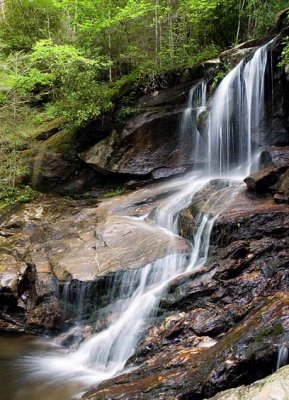 waterfall on Tanassee Creek 2