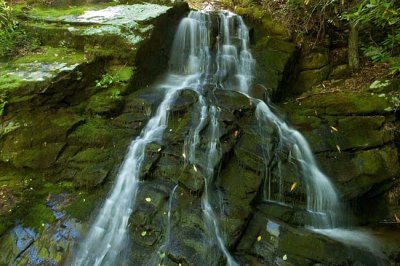 Upper Waterfall on Little Lost Cove Creek 2