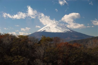 first view, Fuji-san