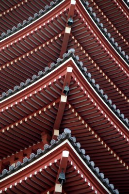 5 tiered pagoda, Asakusa