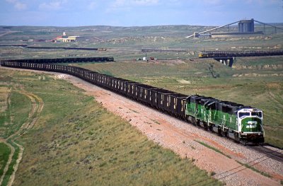 Coal Creek Junction, single track