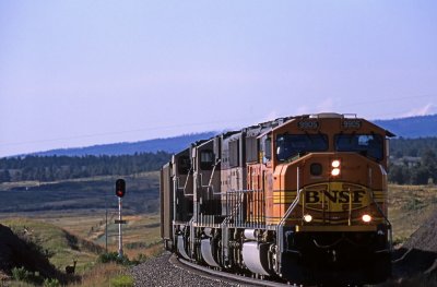 BNSF 9905 E, Dewey, Wy