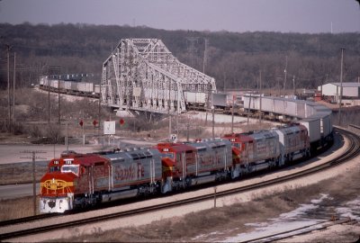 ATSF 105W Lemont