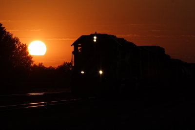 Grand Island Sunset Glint