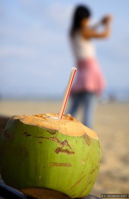 coconut with girl