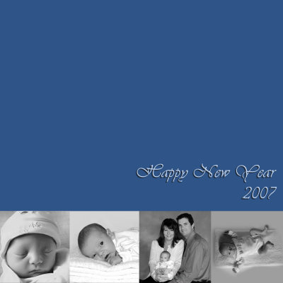 New Year Card One
