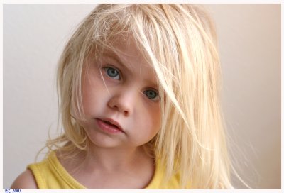 Blonde Beauty Before