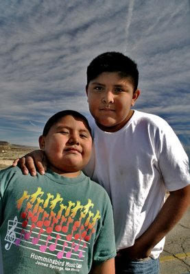 Native american brothers