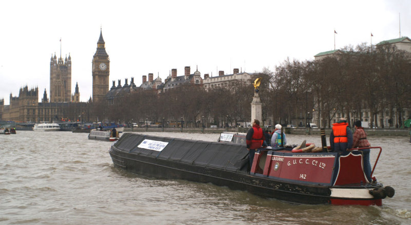 Approaching Parliament