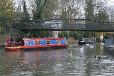 Boats arriving at Ware