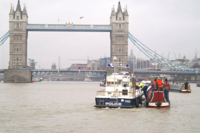 We get checked out by the River Police
