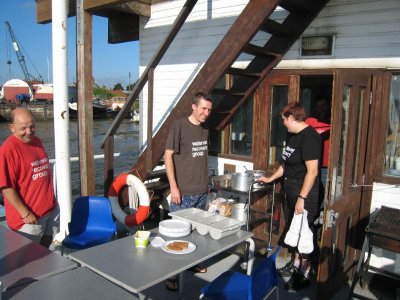 Alfresco breakfast