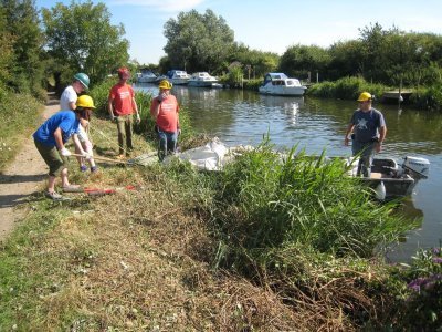  - But Helen made us carry on working until the site was clear.